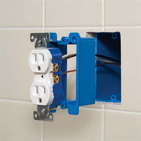 electrical box extenders for tile backsplash|outlet box extender kit.